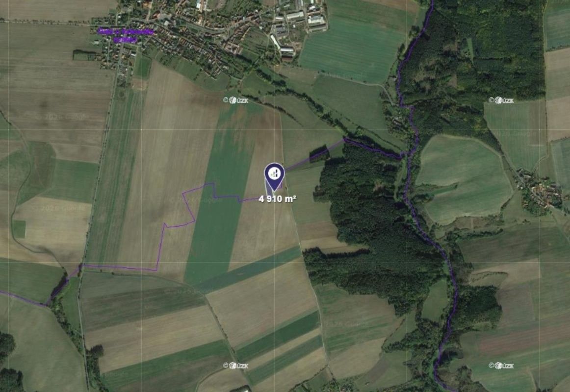 Prodej zemědělský pozemek - Břežany, 2 455 m²