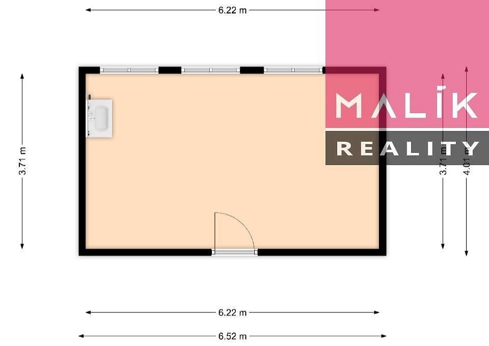 Kancelář · 23 m² · Hlavní třída, Ostrov, okres Karlovy Vary - 4