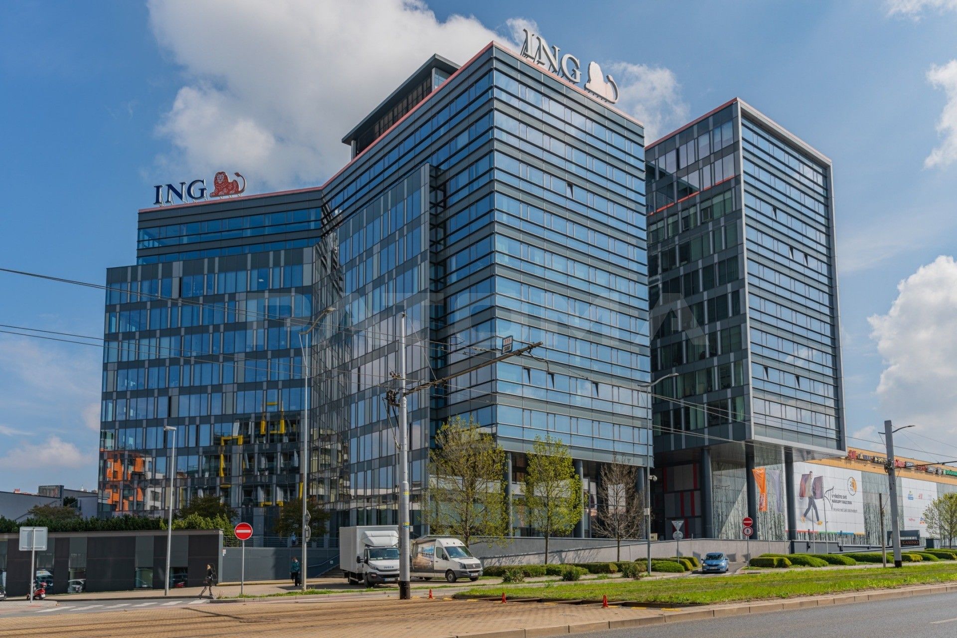 Kanceláře, Českomoravská, Praha, 300 m²