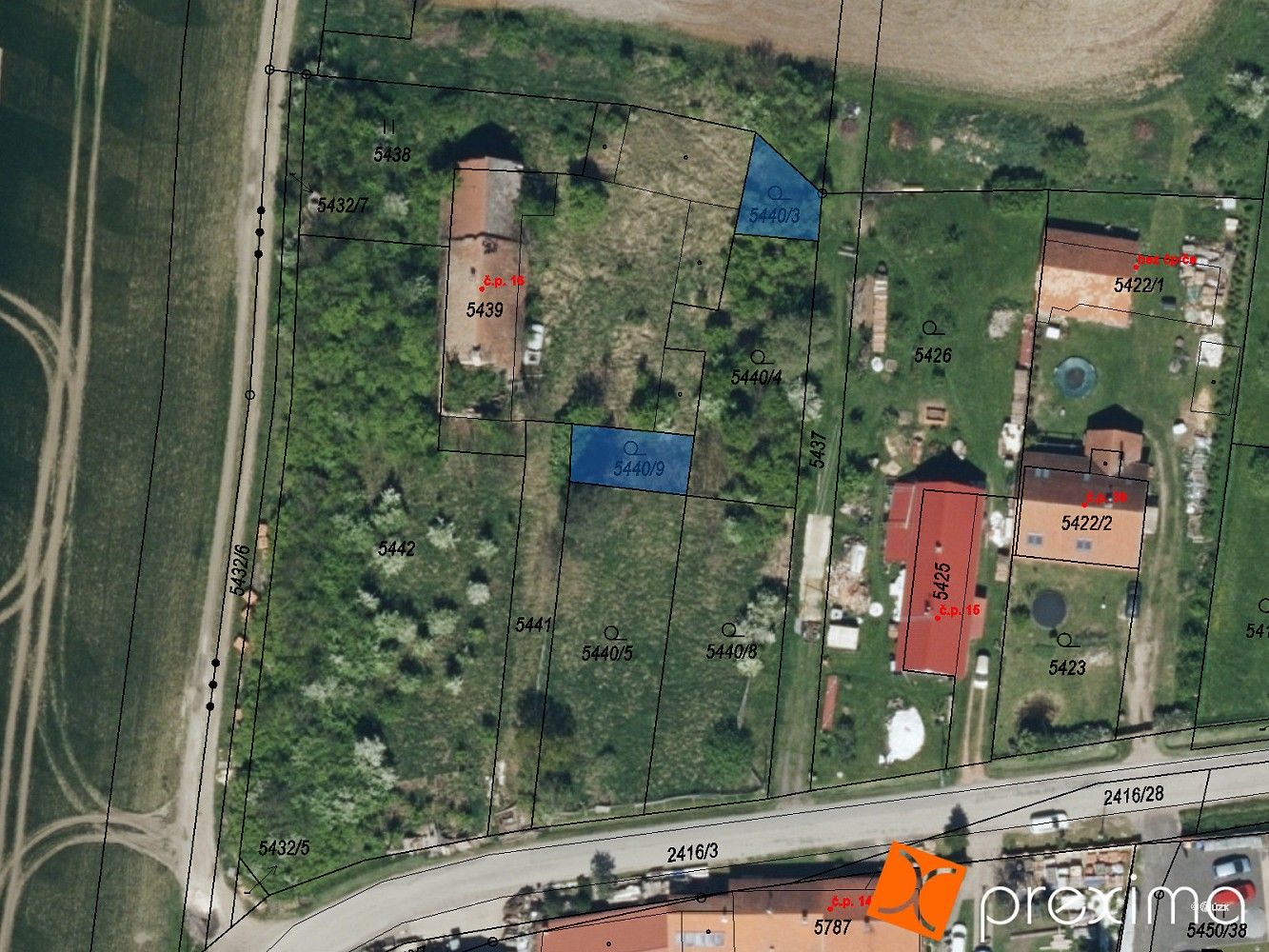 Pozemky pro bydlení, Holice, okres Pardubice, Pardubický kraj - 1