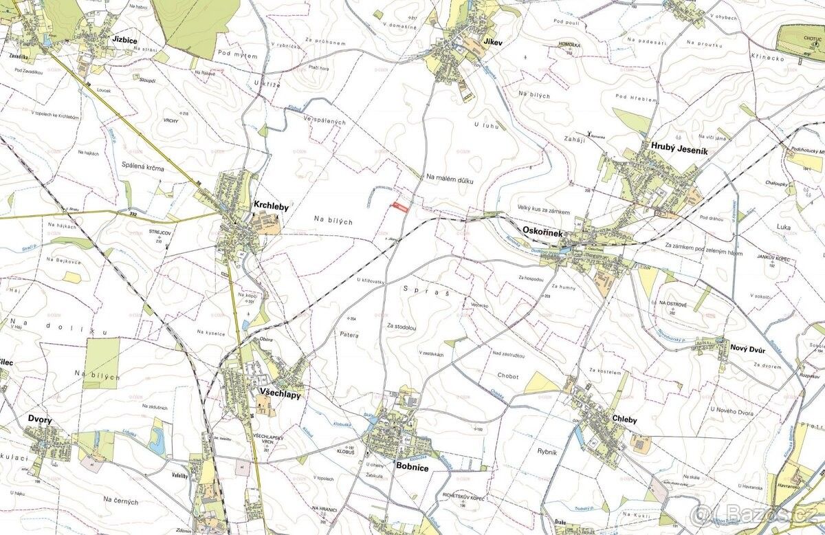 Prodej pozemek pro bydlení - Bobnice, 289 31