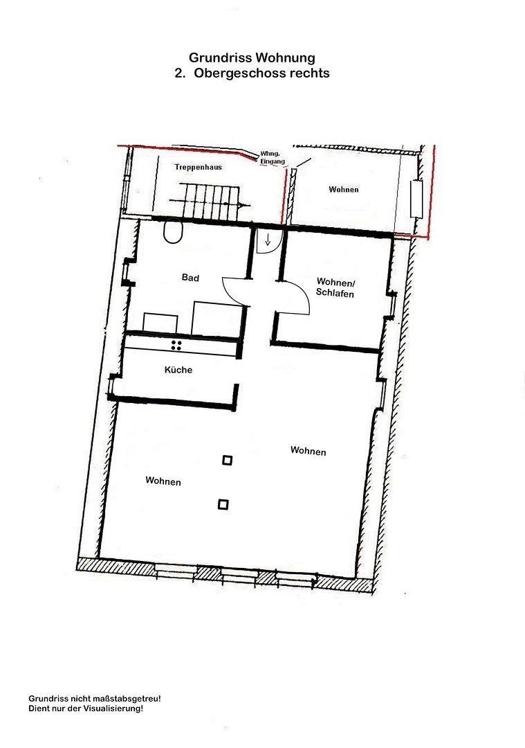2+kk, , Bádensko-Württembersko, 75 m² - 2
