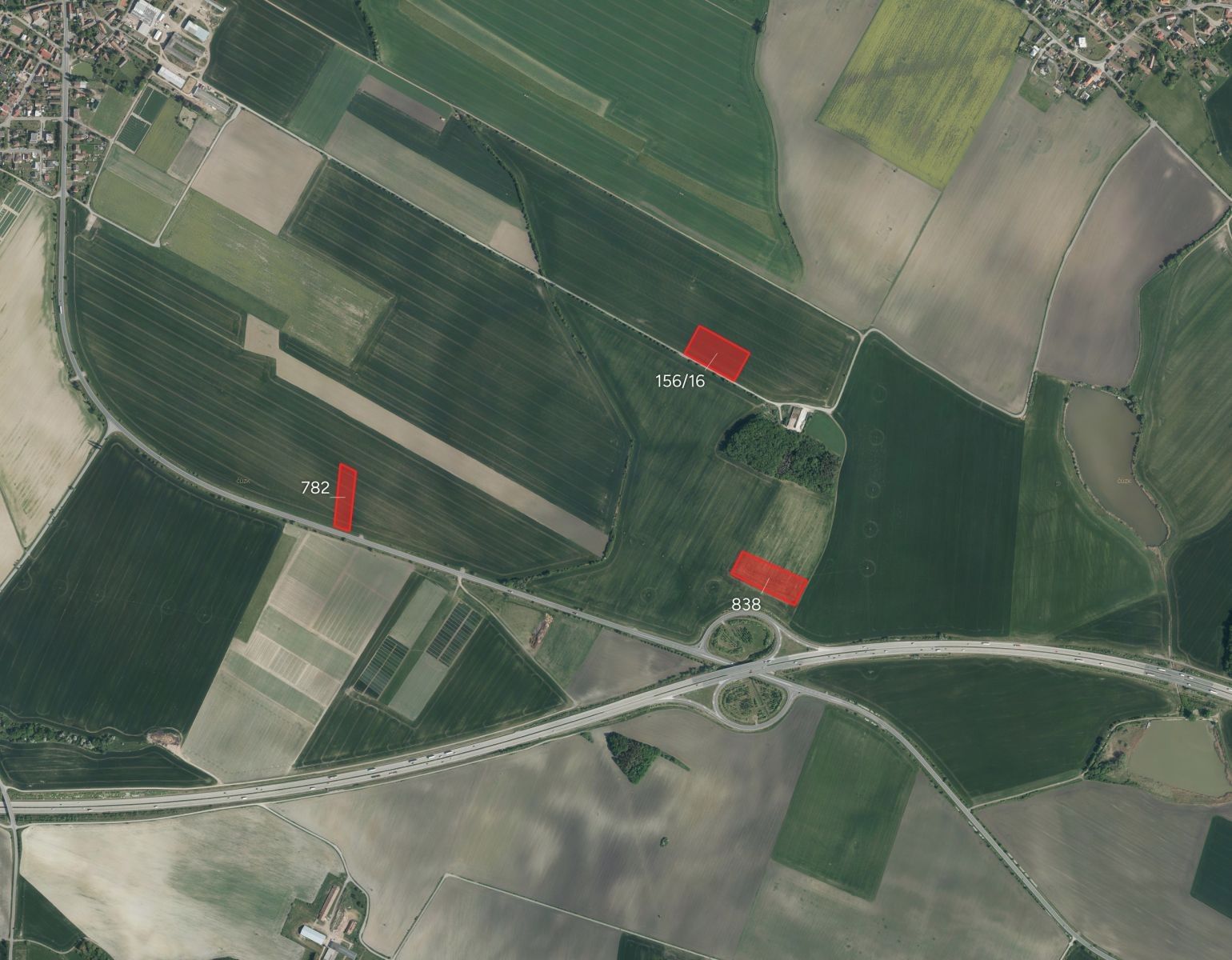 Zemědělské pozemky, Nové Město