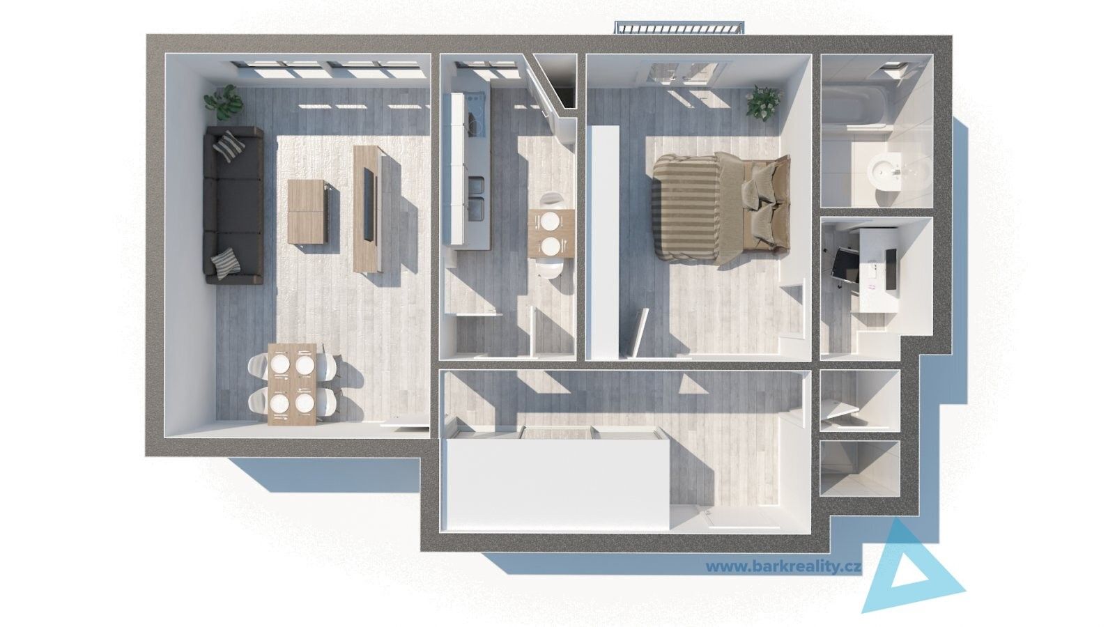 Prodej byt 2+1 - Vrchlického, Praha, 70 m² - 5