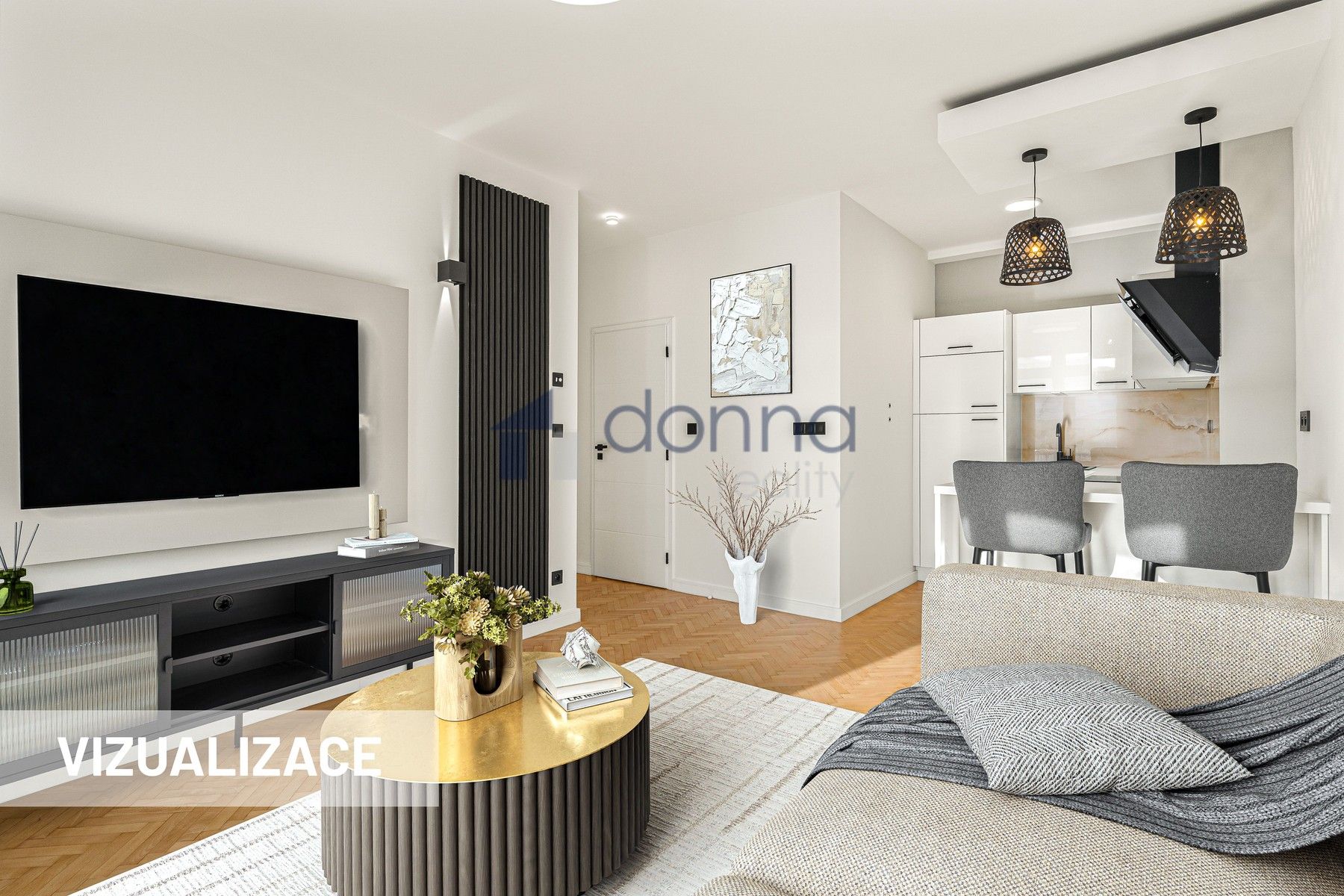 Prodej byt 3+kk - Drahobejlova, Praha, 47 m²