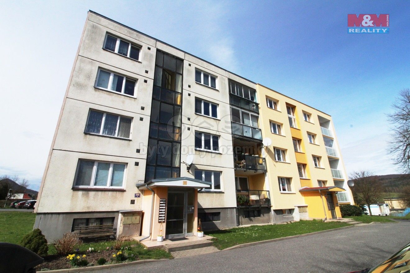 Prodej byt 1+1 - Sídliště, Cvikov, 51 m²