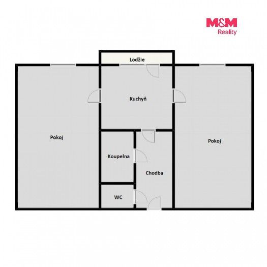 Byt 2+1 · 62 m² · Holešická, Chomutov - 4