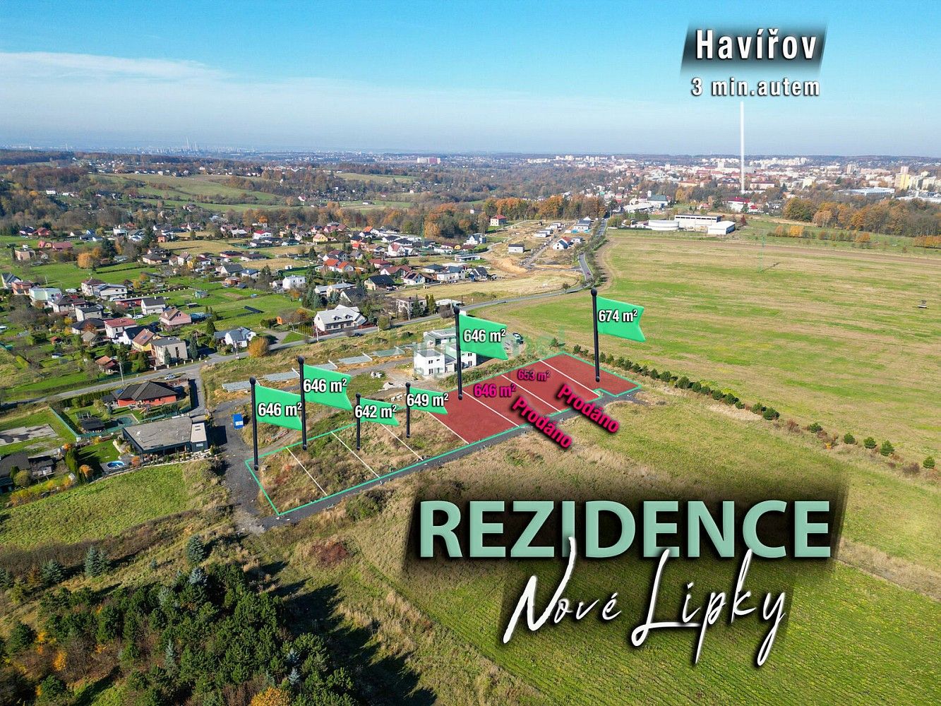 Pozemek pro bydlení · Horní Bludovice, okres Karviná, Moravskoslezský kraj - 3