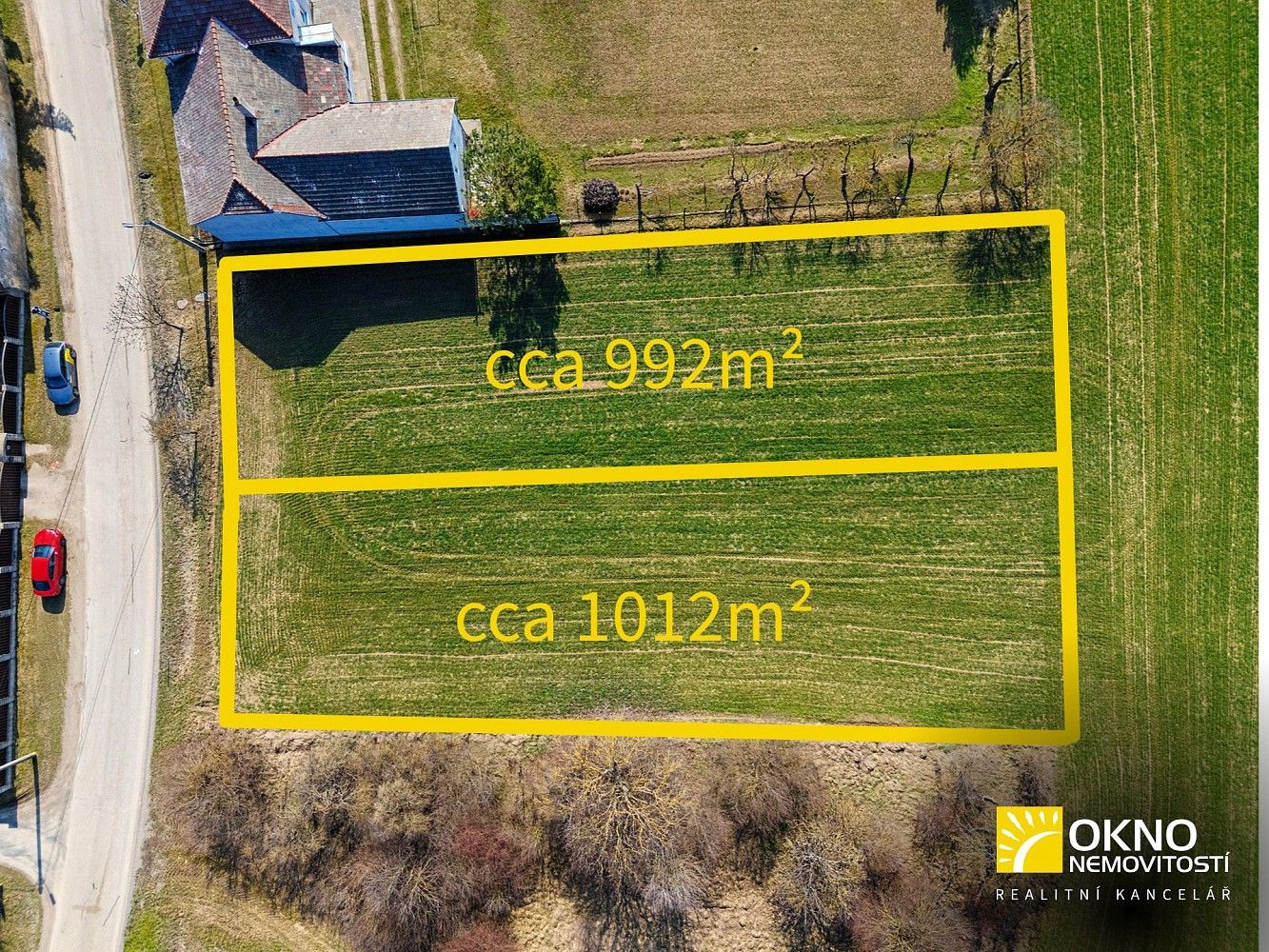 Pozemek pro bydlení, 992 m²