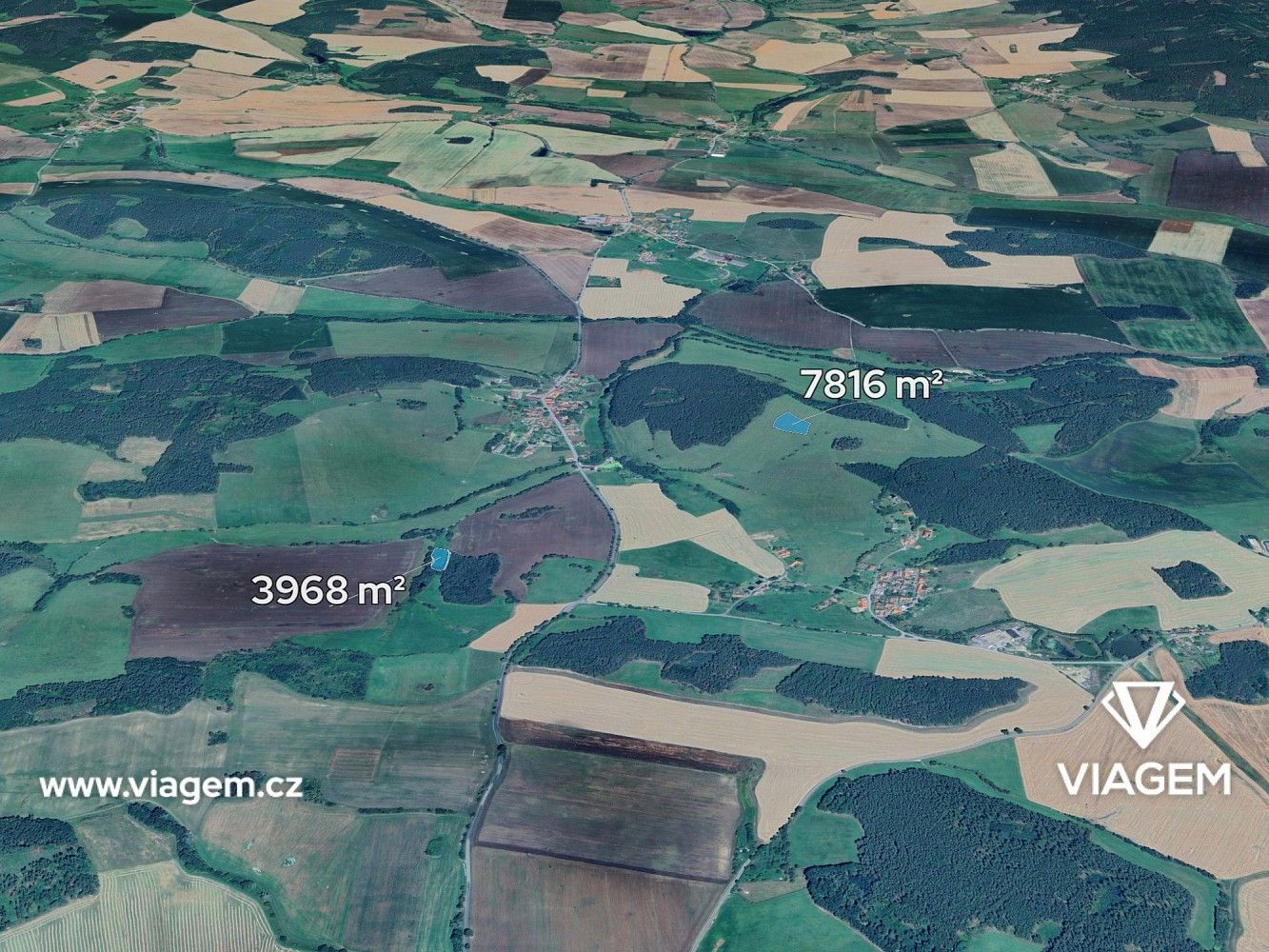 Zemědělské pozemky, Újezdec, okres Prachatice, Jihočeský kraj - 1