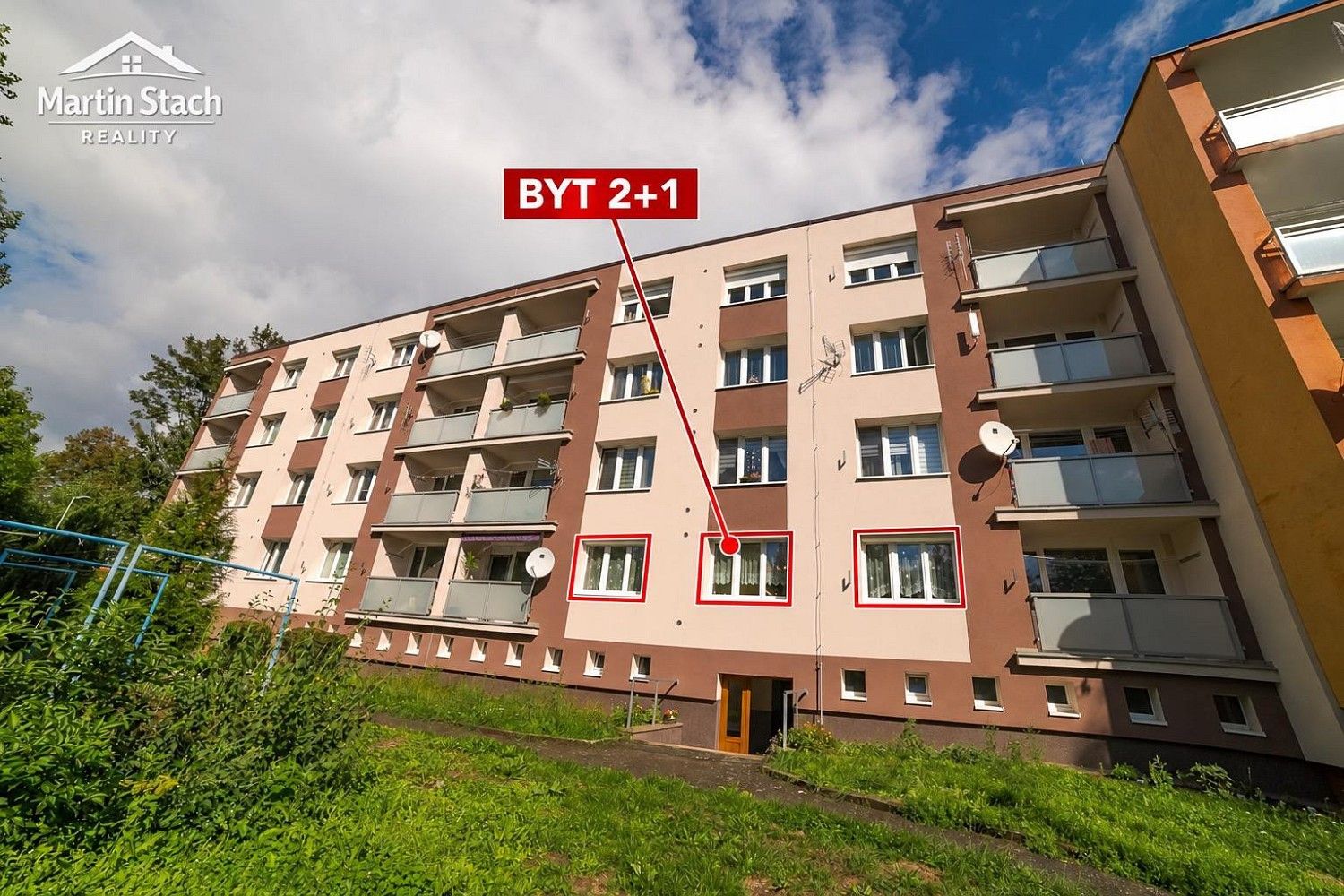 Byt 2+1 · 57 m² · Na Tržišti, Staňkov - Staňkov I, okres Domažlice - 4