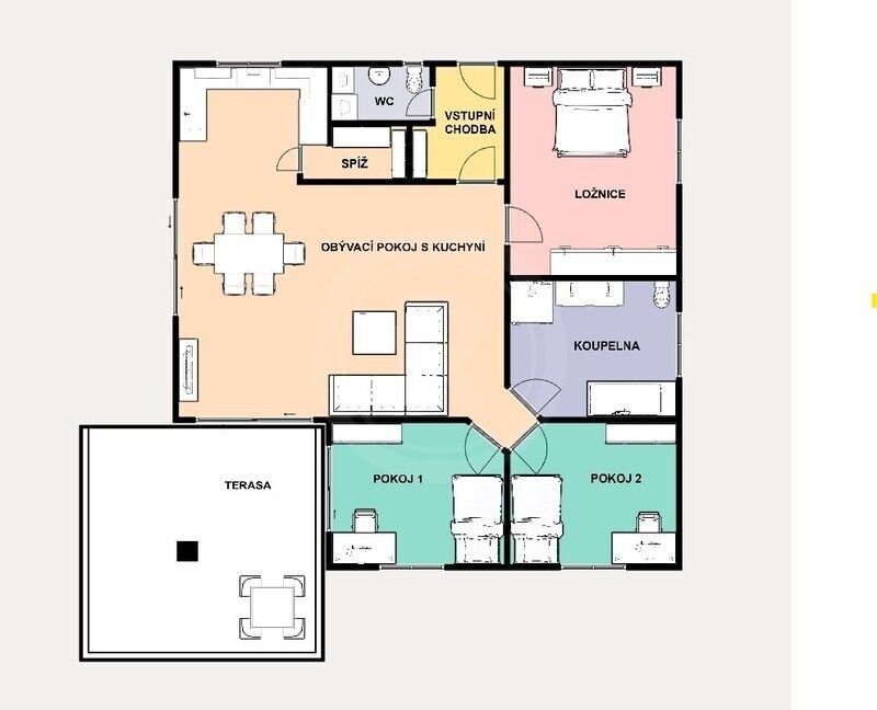 Prodej dům - Kaplice, 382 41, 938 m²