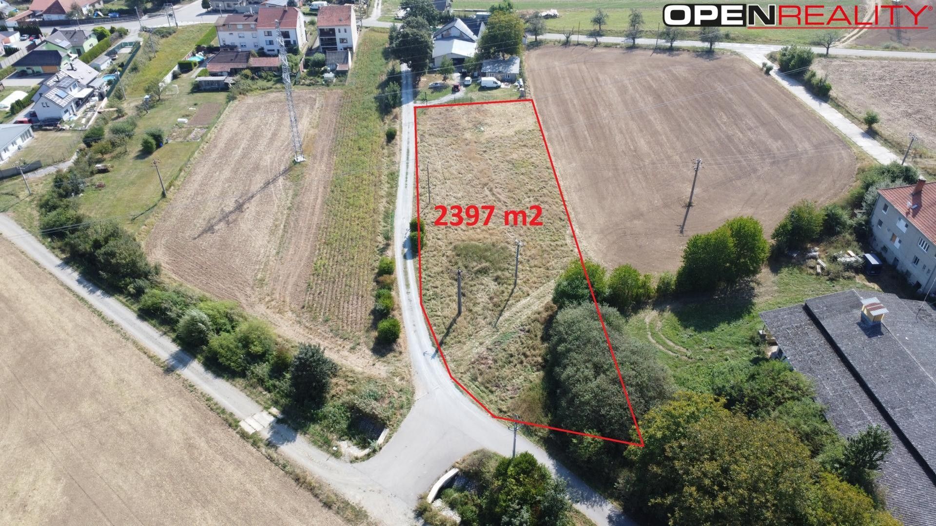 Zemědělské pozemky, Chudčice, 2 397 m²