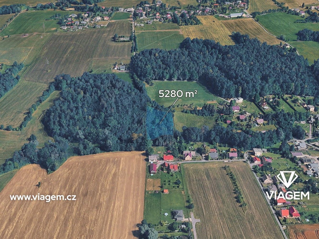 Zahrada, 5 280 m²