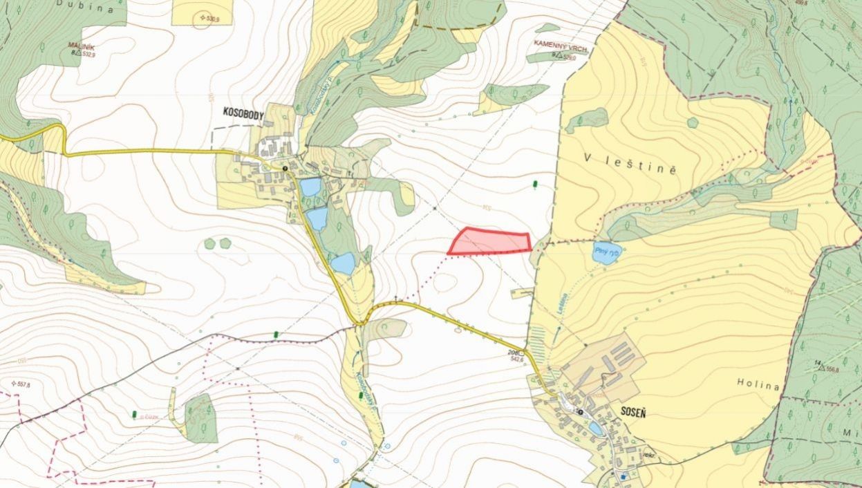 Zemědělské pozemky, Jesenice Kosobody - 2