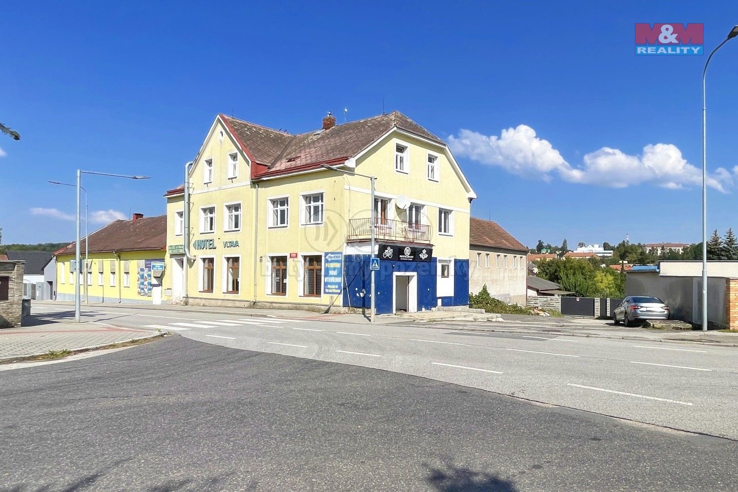 Restaurace, Písecká, Týn nad Vltavou, 854 m²