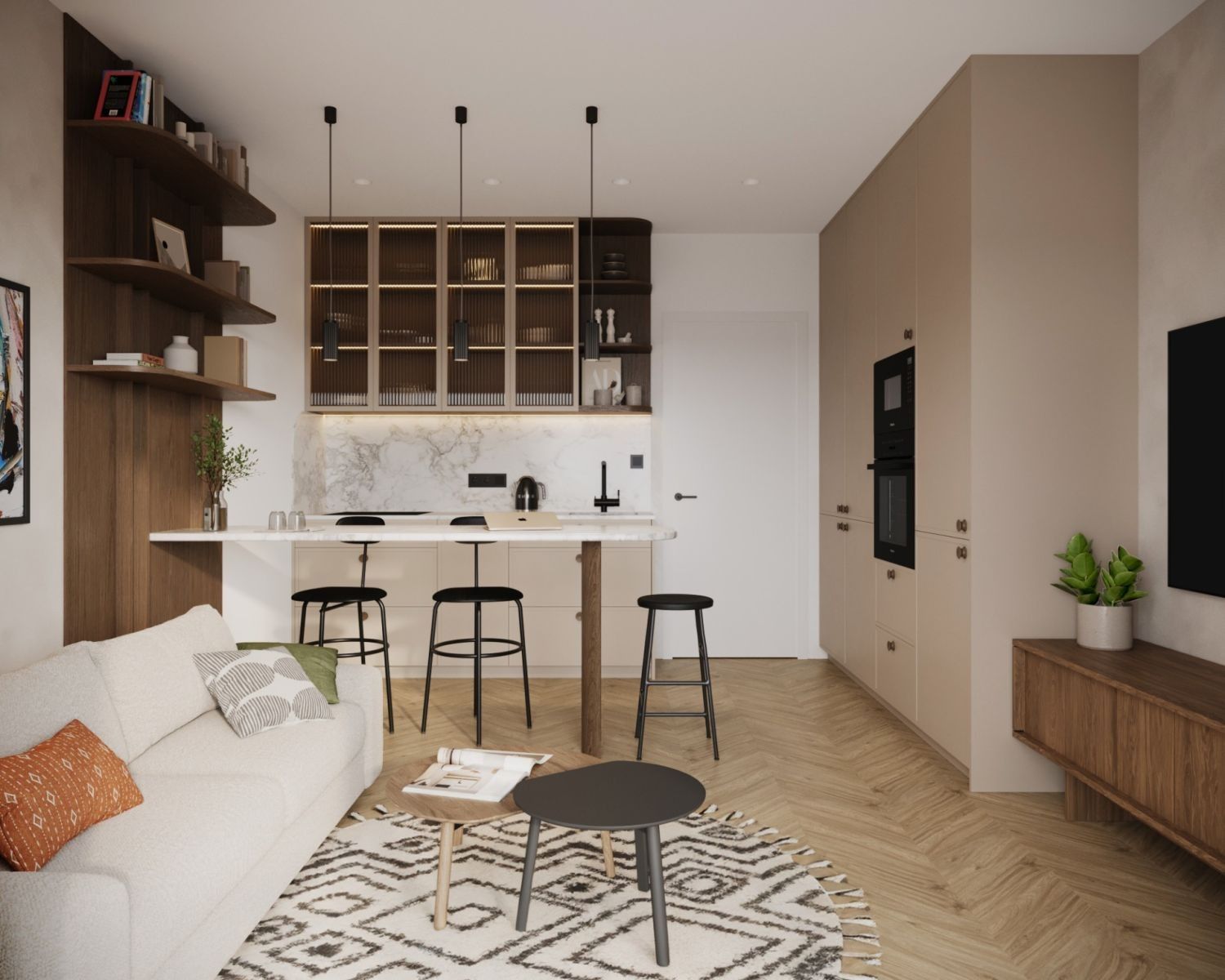 1+kk, K Botiči, Praha - Vršovice, 27 m² - 1
