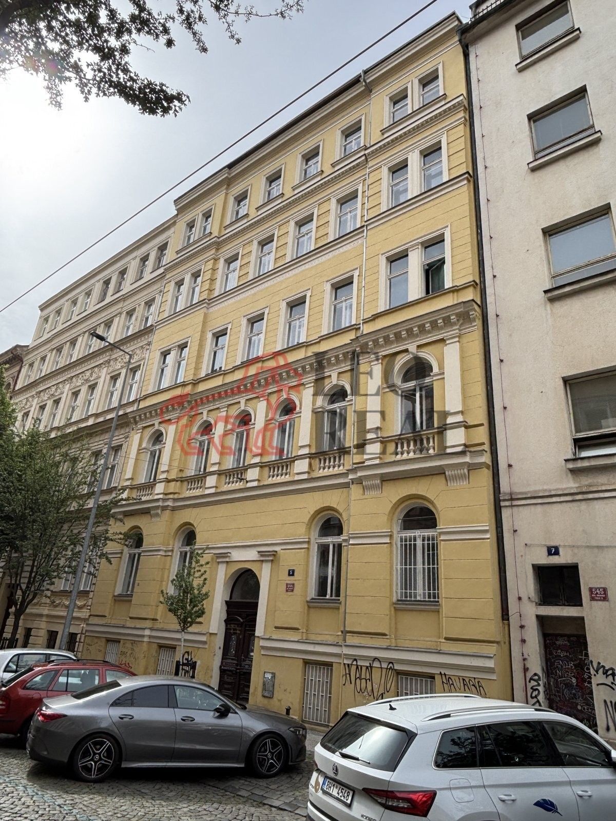 Činžovní domy, Záhřebská 544, Praha Vinohrady, 1 228 m²