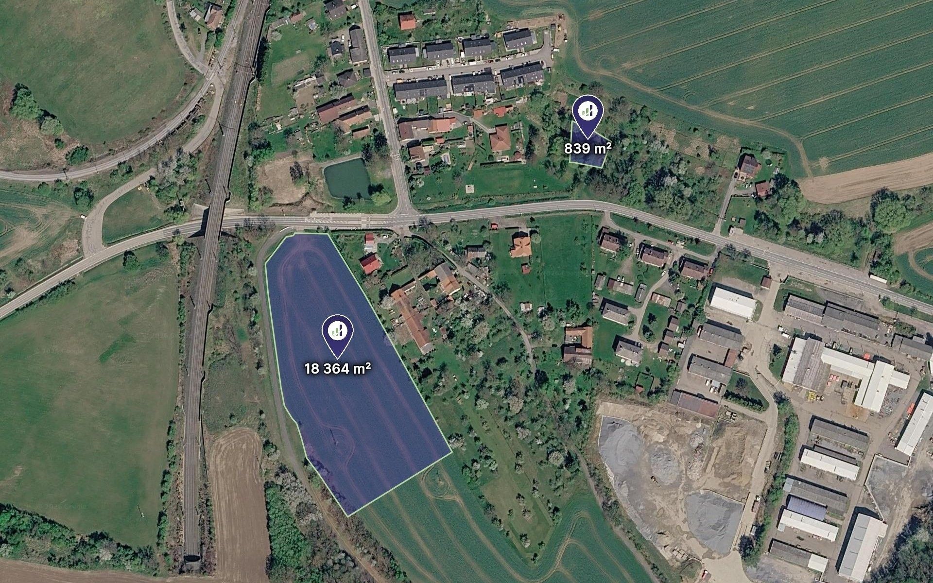 Zemědělský pozemek, 9 602 m²
