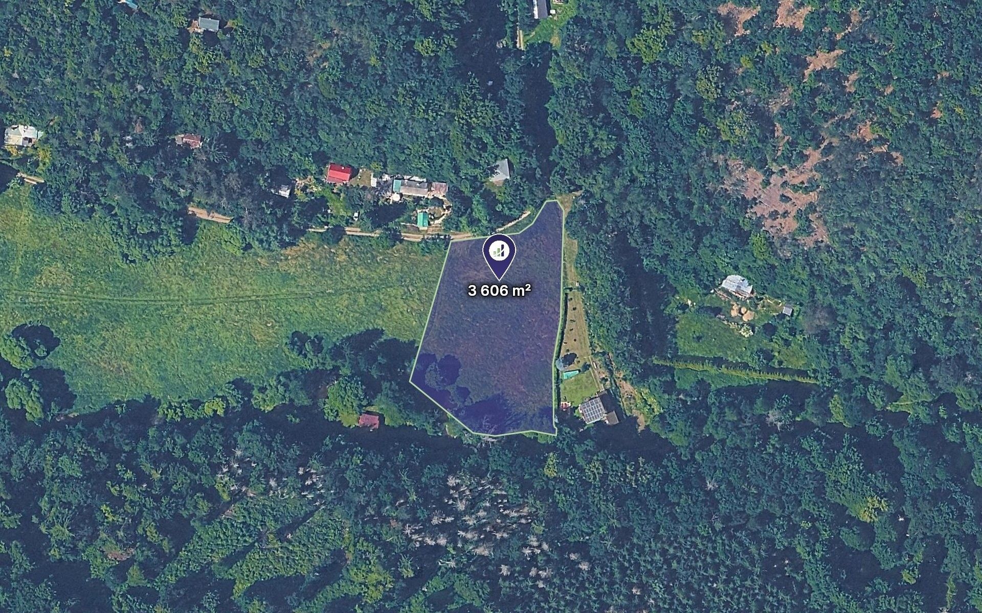 Louka, 3 606 m²