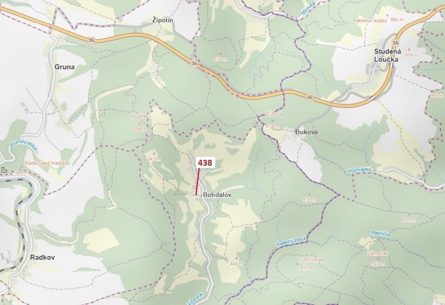 Lesy, Maletín, okres Šumperk, Olomoucký kraj - 1