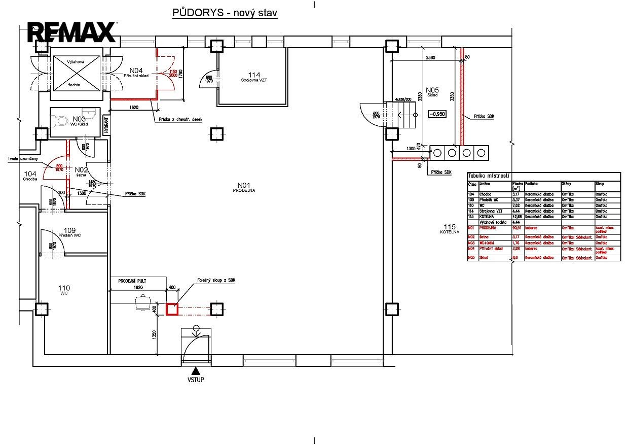 Obchodní prostory · 107 m² · náměstí T. G. Masaryka 56, Chotěboř - 3