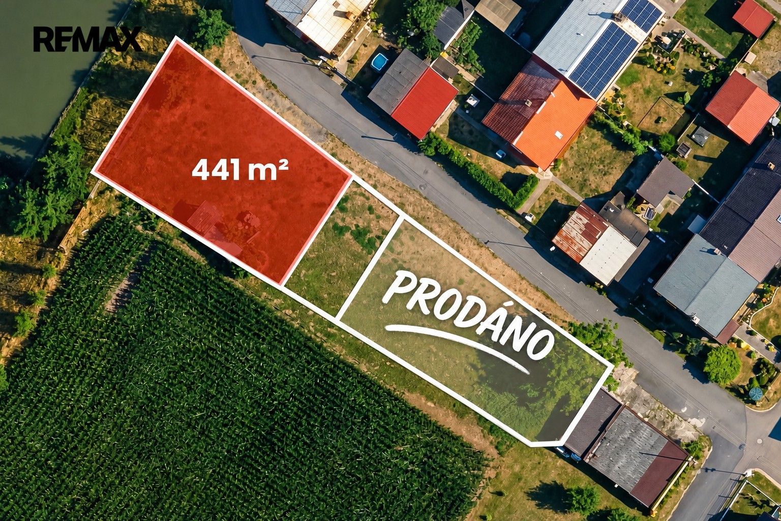 Pozemek pro bydlení, 441 m²
