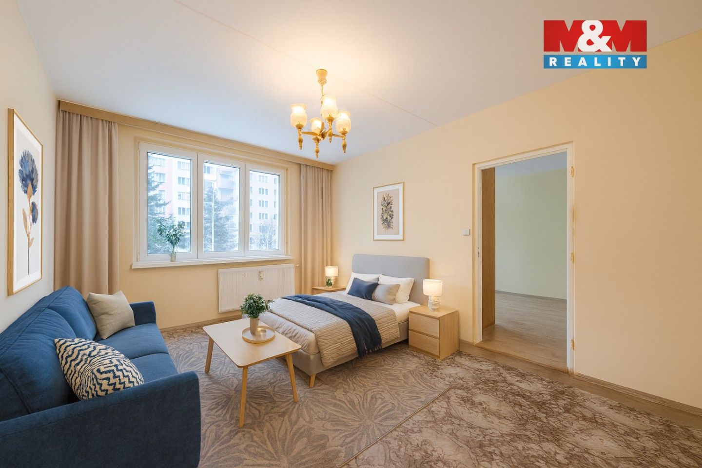 Pronájem byt 1+1 - Borová, Chomutov, 35 m²