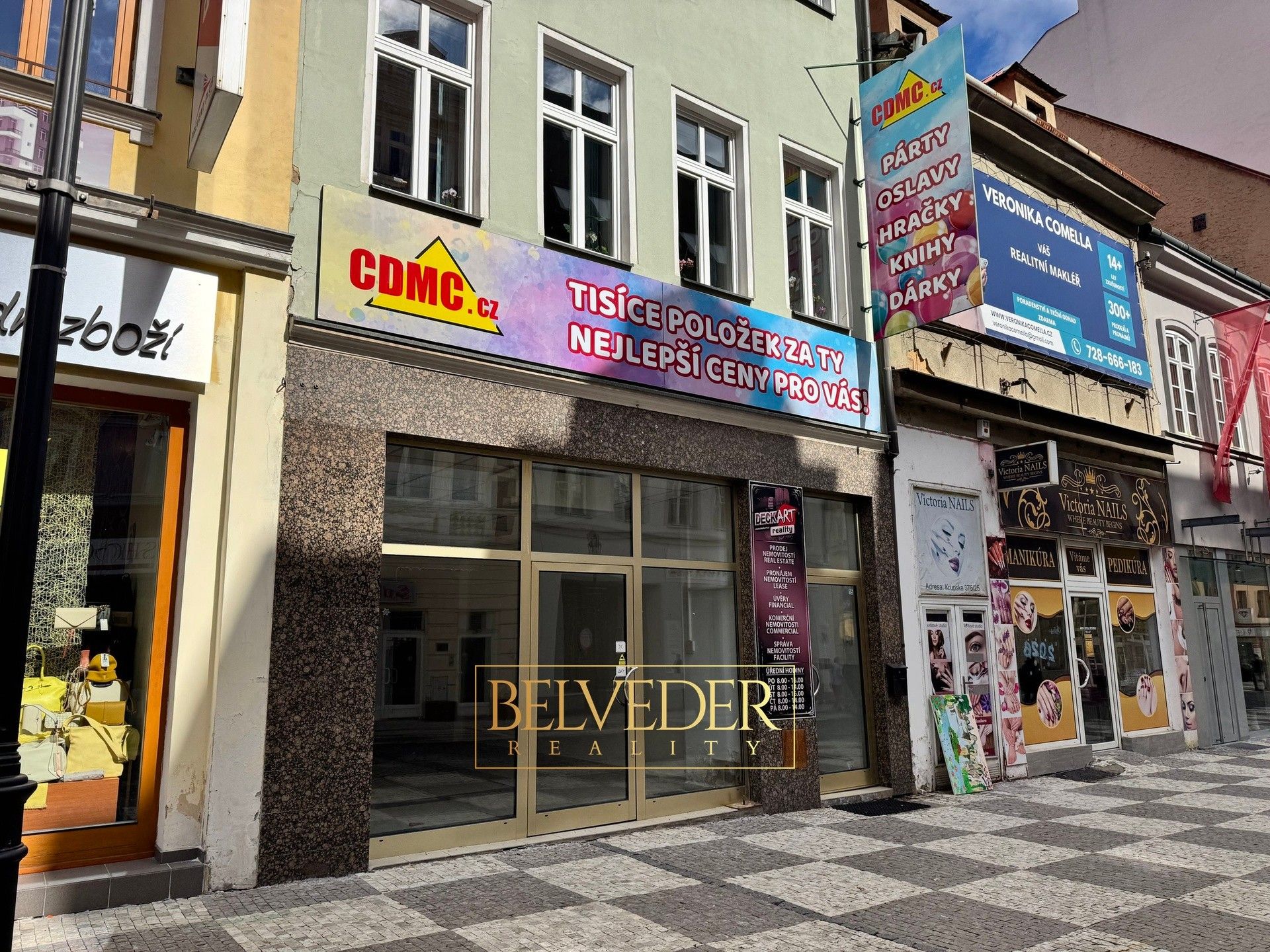 Obchodní prostory, Krupská, Teplice, 120 m² - 1