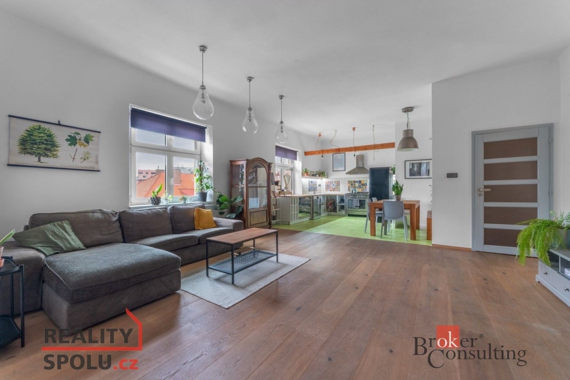 3+kk, U Uranie, Praha, 95 m²