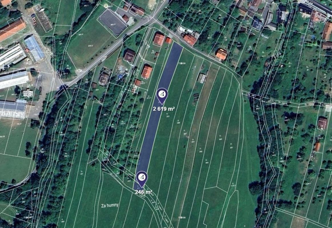 Pozemky pro bydlení, Podolí, 1 791 m²