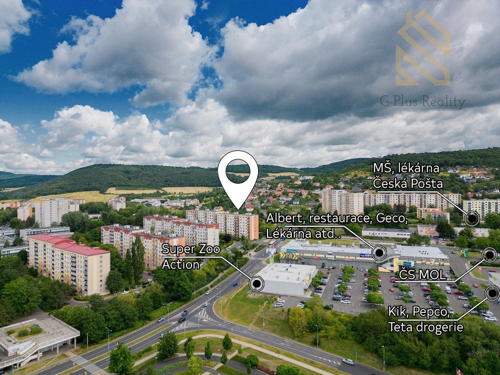 Prodej byt 1+1 - Meruňková, Ústí nad Labem, 35 m²