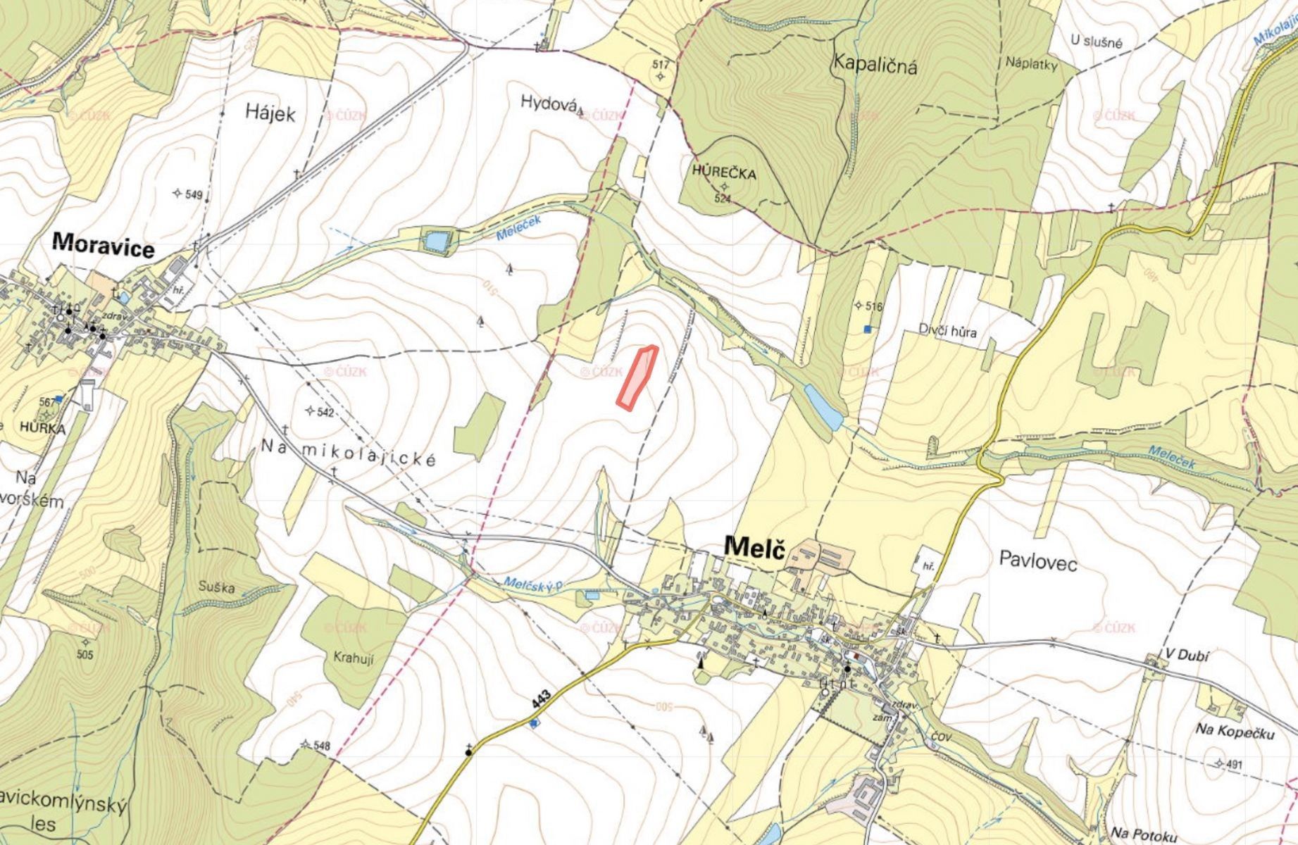 Prodej zemědělský pozemek - Melč