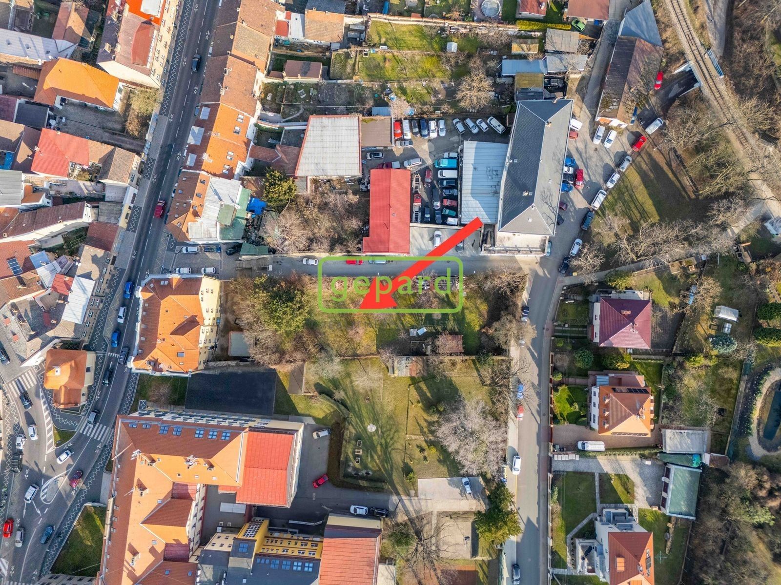 Prodej komerční pozemek - Roudnice nad Labem, 1 361 m²