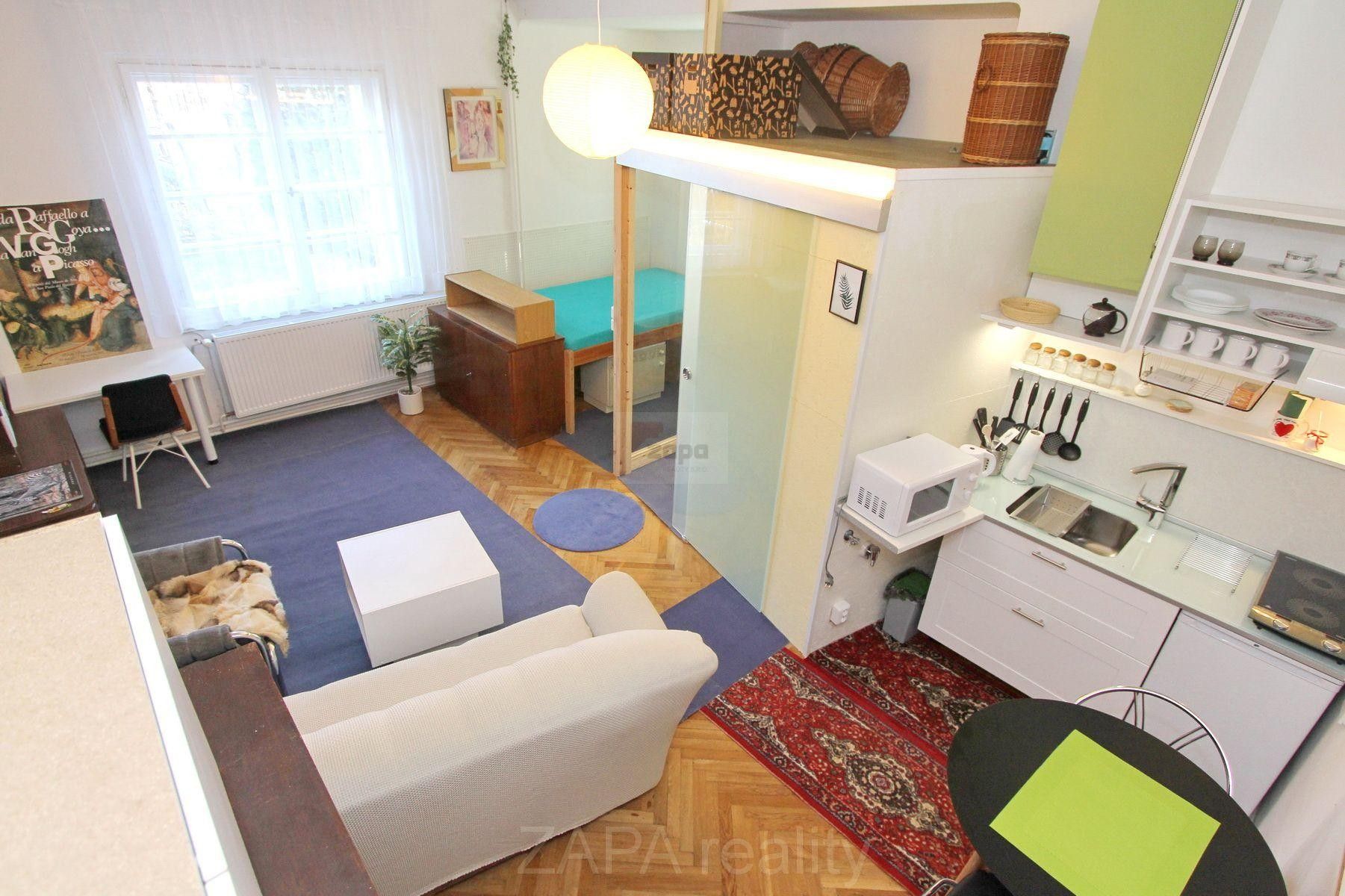 Pronájem byt 1+kk - Severní IV, Praha, 30 m²