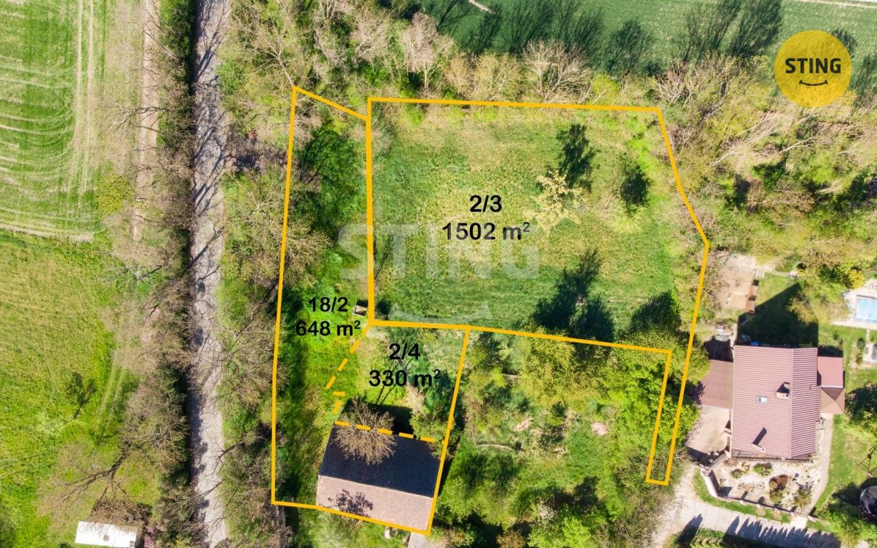 Pozemky pro bydlení, Záboří, Kly, 2 480 m² - 2
