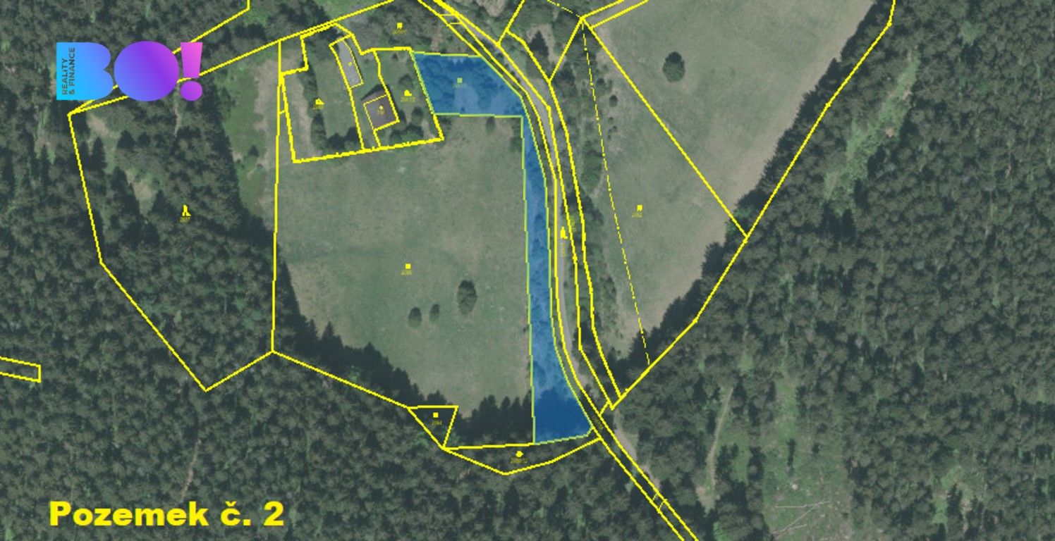 Prodej les - Staré Hamry, 2 393 m² - 5