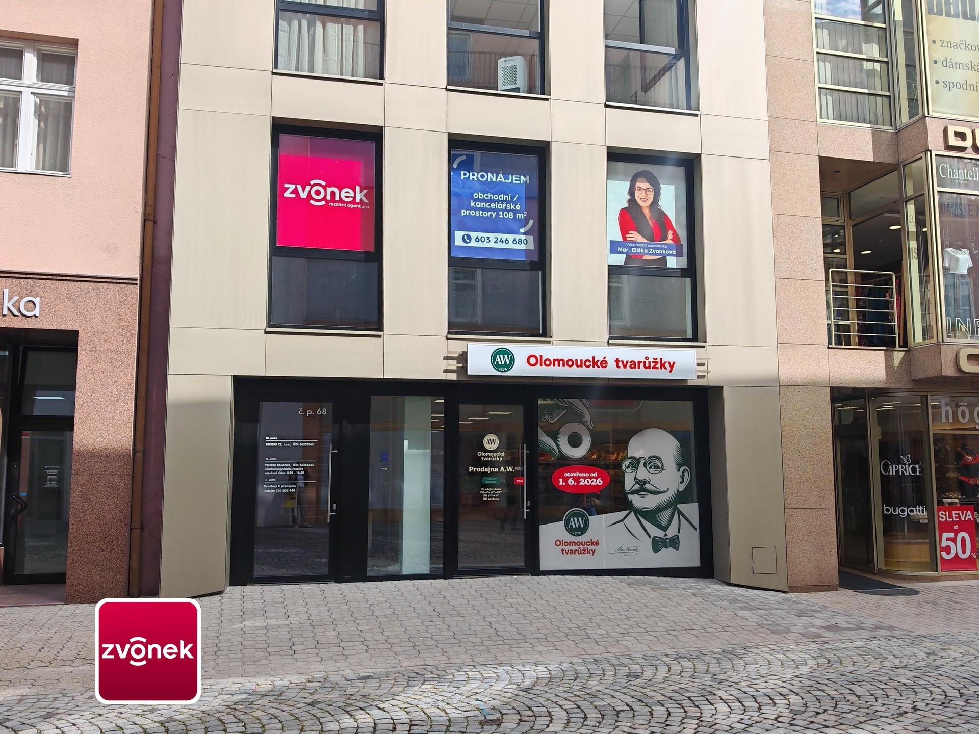 Obchodní prostory, Rašínova, Zlín, 107 m² - 1