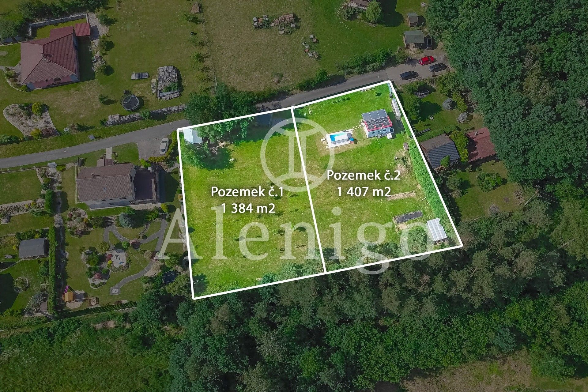 Prodej pozemek pro bydlení - Libež, 2 791 m² - 5