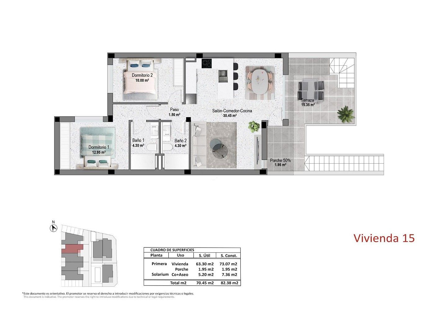 Prodej rodinný dům - Pilar de La Horadada, ES, 71 m² - 5