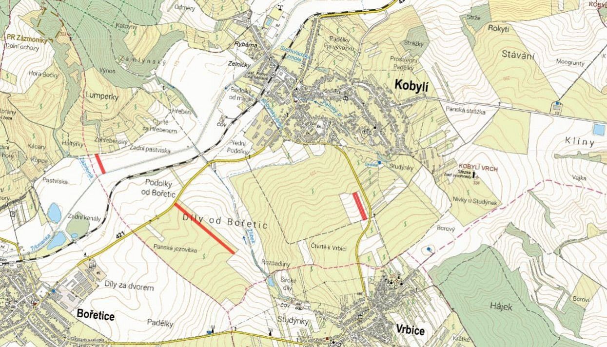 Prodej zemědělský pozemek - Kobylí, okres Břeclav, Jihomoravský kraj - 5