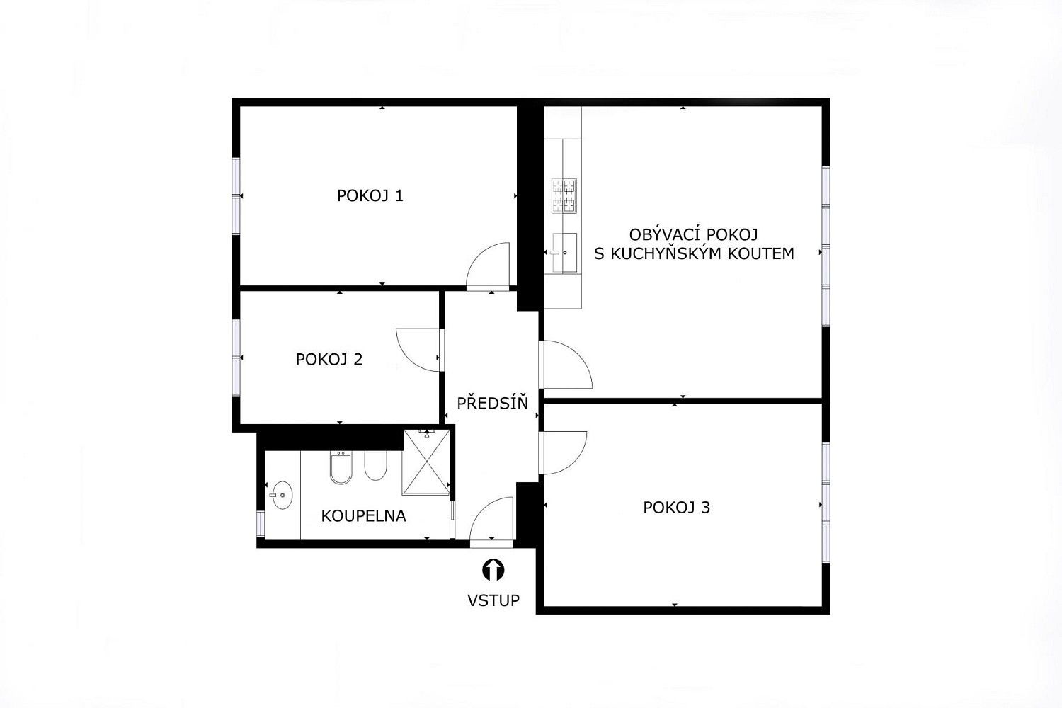 Prodej byt 4+kk - Praha - Hodkovičky, okres Praha 4, Hlavní město Praha, 85 m² - 5