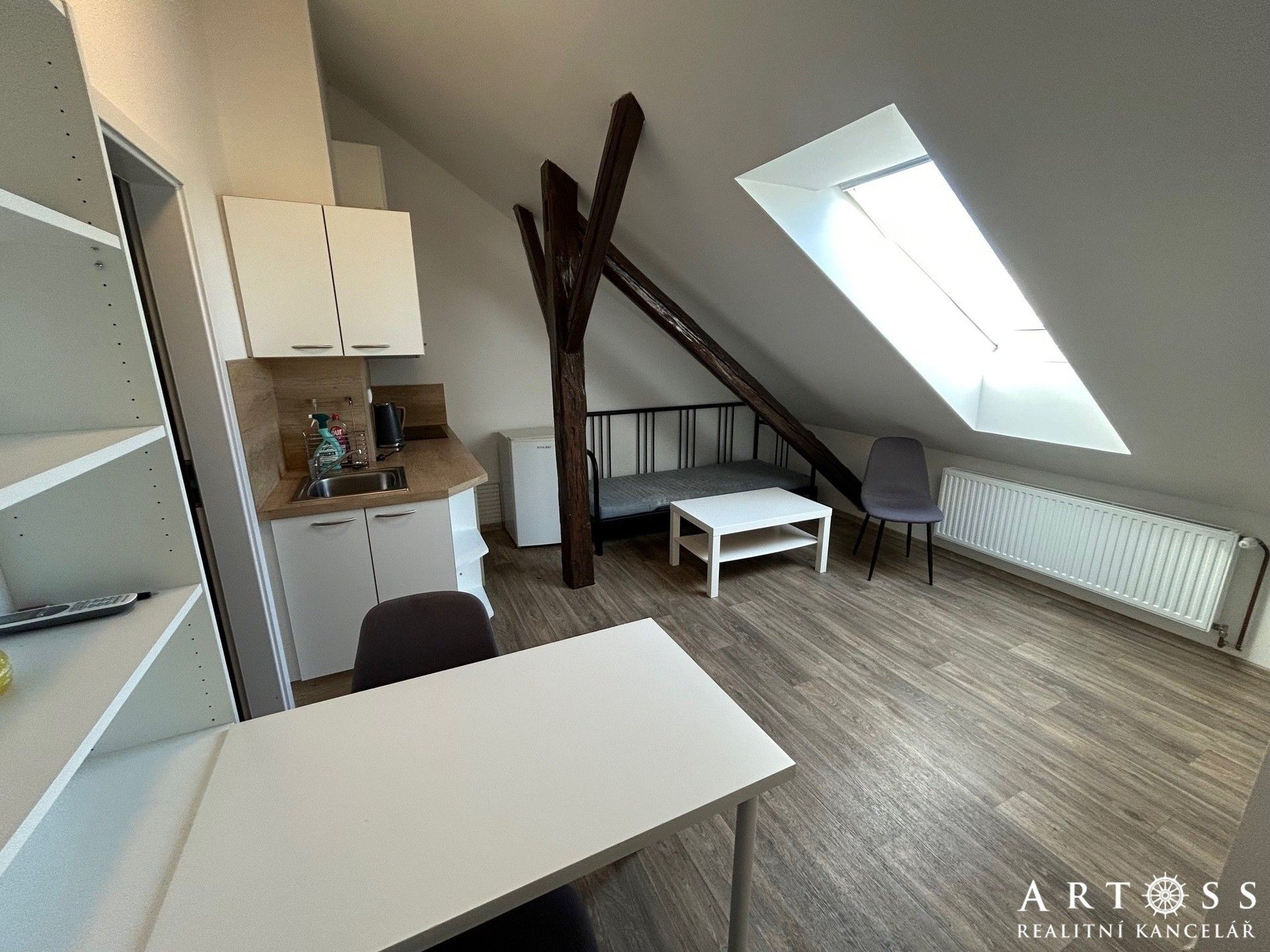 Pronájem byt 1+kk - Merhautova, Brno, 22 m²