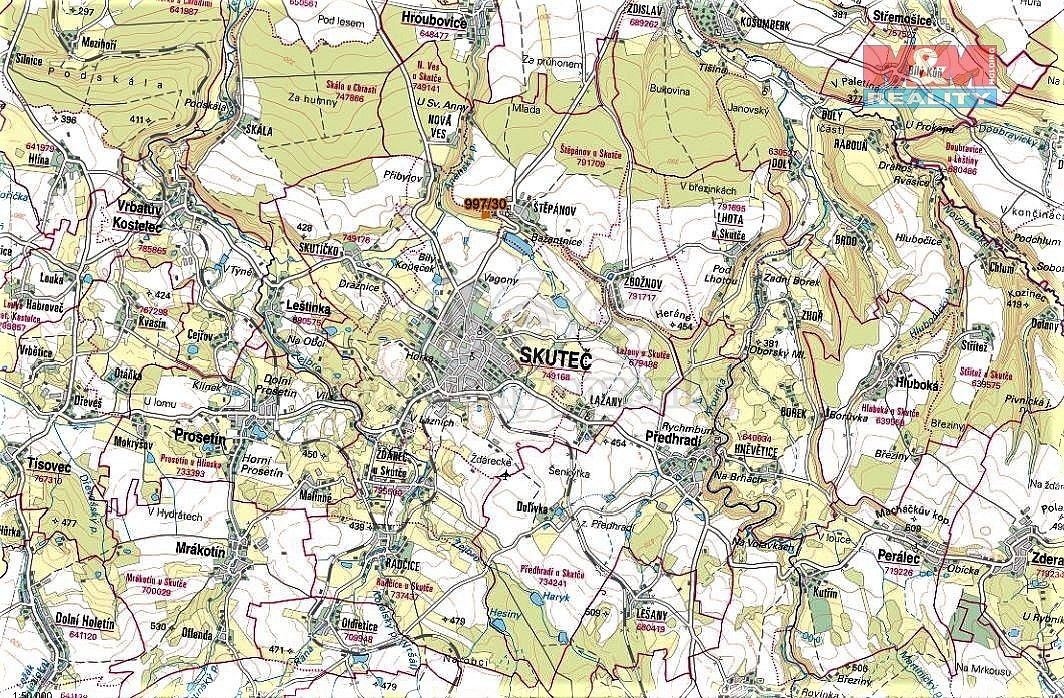 Prodej louka - Skuteč, okres Chrudim, Pardubický kraj - 5