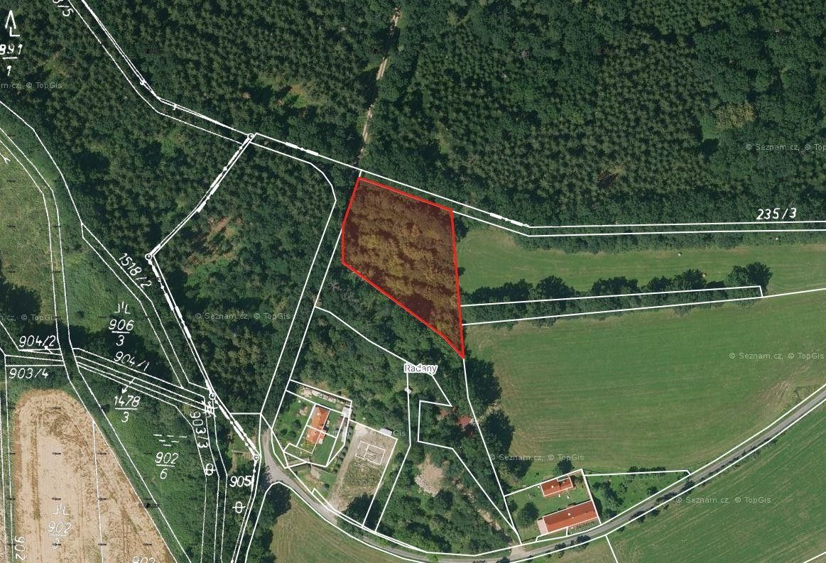 Zemědělské pozemky, Kloub, Pohorovice, 3 765 m² - 1