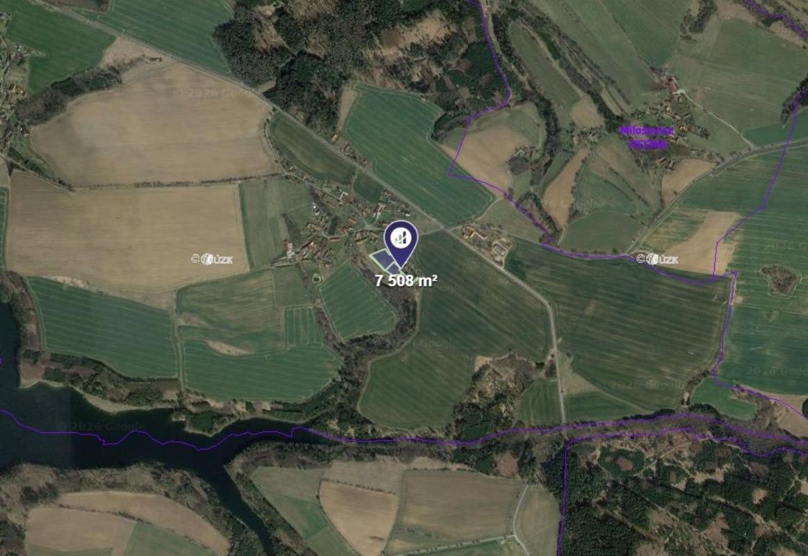 Prodej louka - Horka II, 7 508 m²