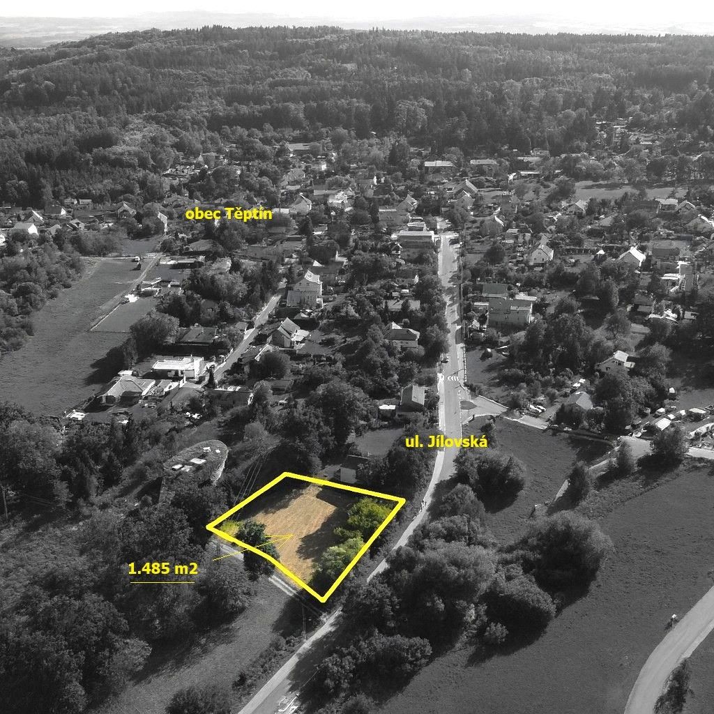 Pozemky pro bydlení, Těptín, Kamenice, 1 485 m²