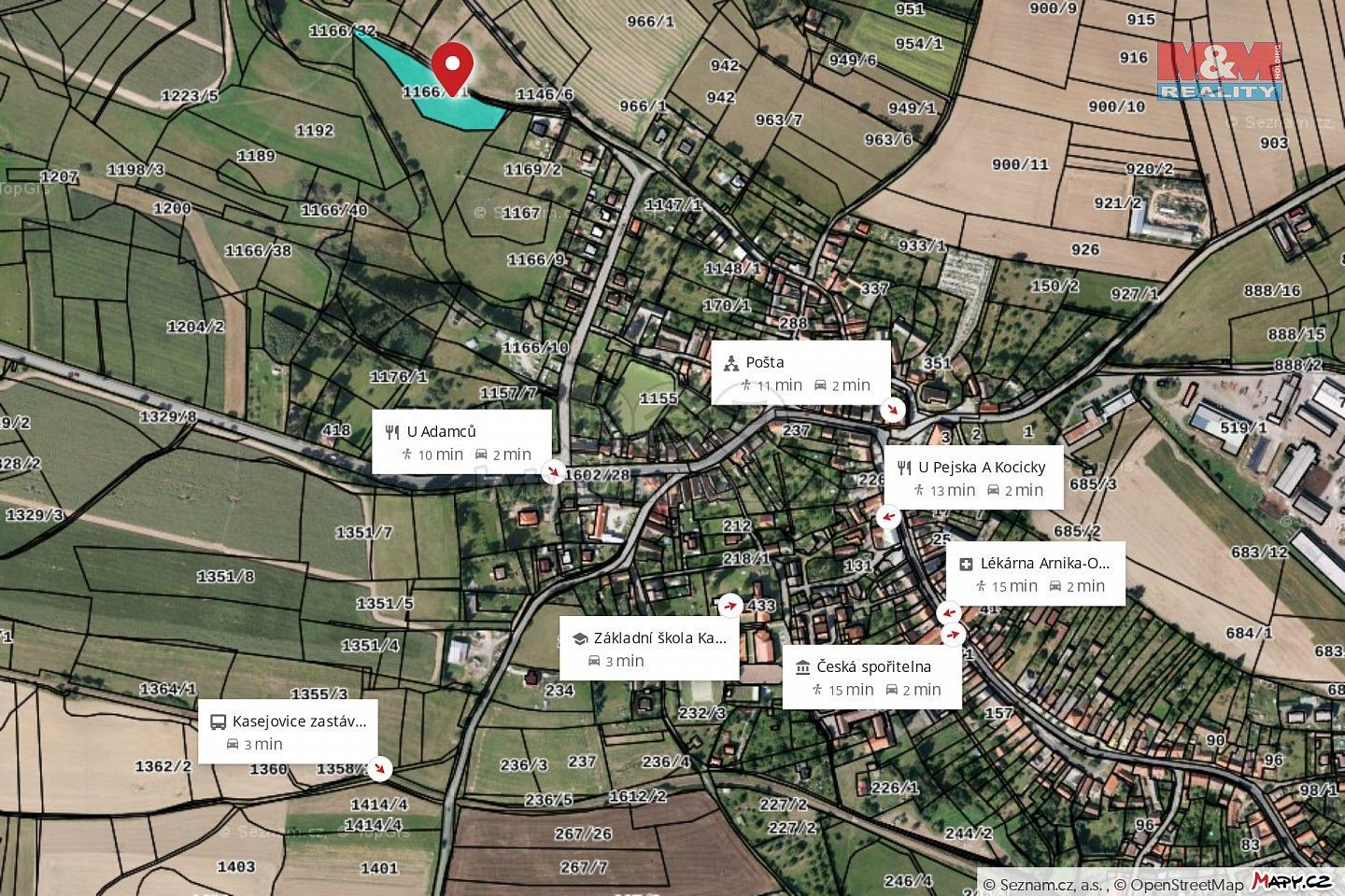 Pozemky pro bydlení, Kasejovice, okres Plzeň-jih, Plzeňský kraj - 2