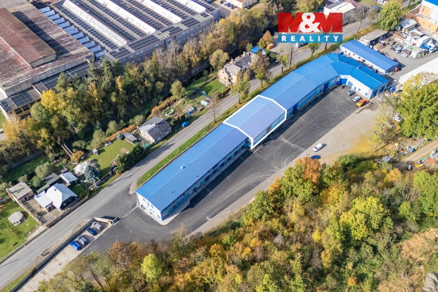 Sklady, Osek, 398 m²