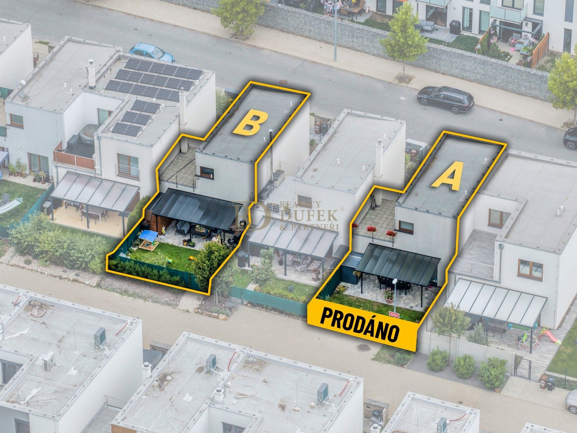 Rodinné domy, U Hostavického potoka 843, Praha Hostavice, 95 m² - 2